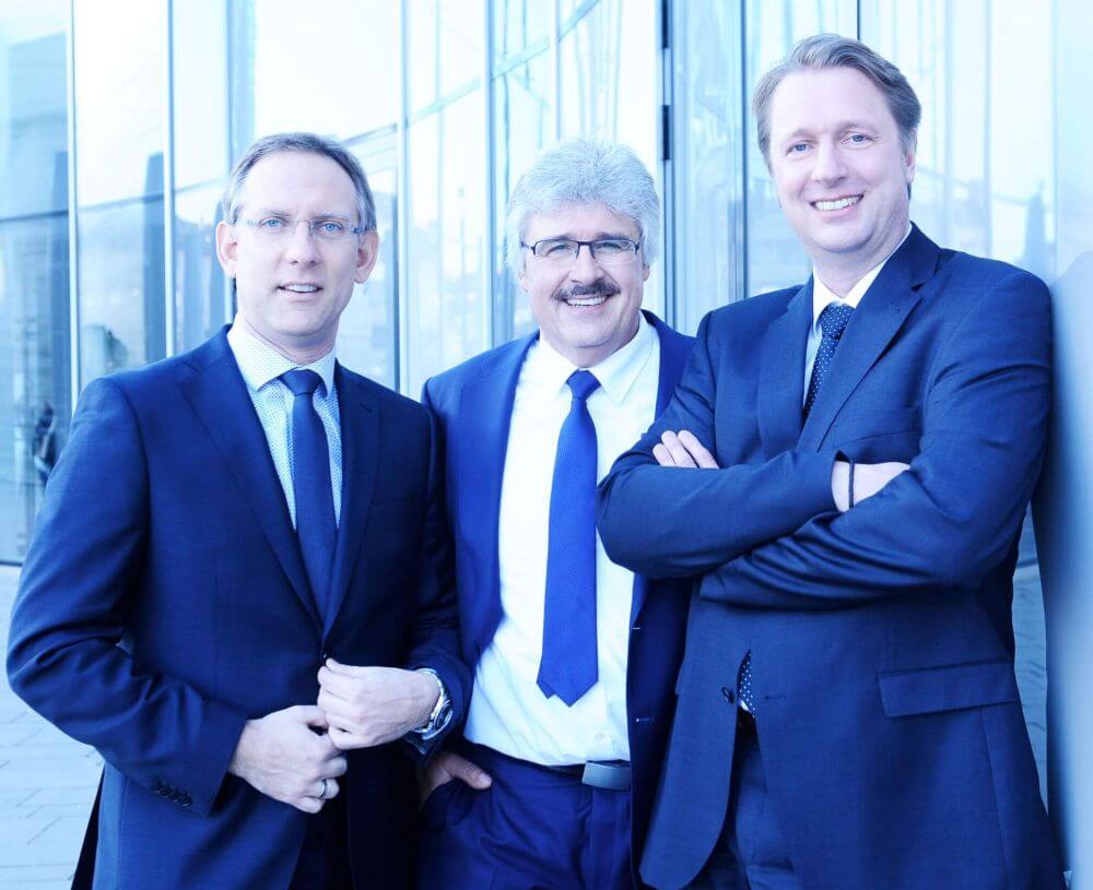 IMC Geschäftsführung -v.l.n.r.: Sascha Bogatka (Geschäftsführender Gesellschafter), Holger Schwabach (Geschäftsführender Gesellschafter), Holger S. Krause (Geschäftsführender Gesellschafter)